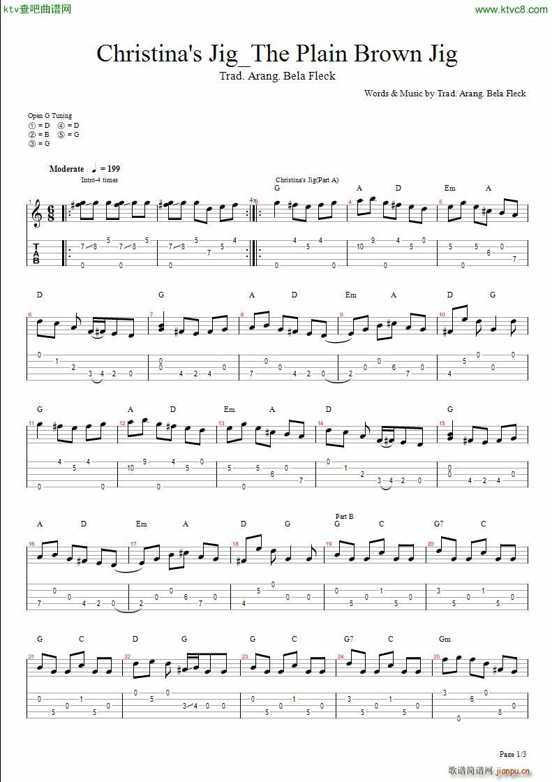 Christina s Jig The Plain Brown Jig(V)1