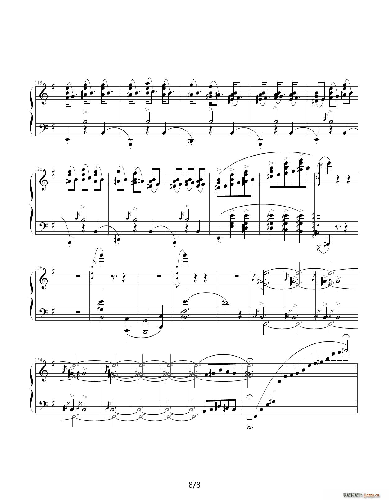 Chopin Ф (x) Op 25 No 5 S G{(dio)(V)8