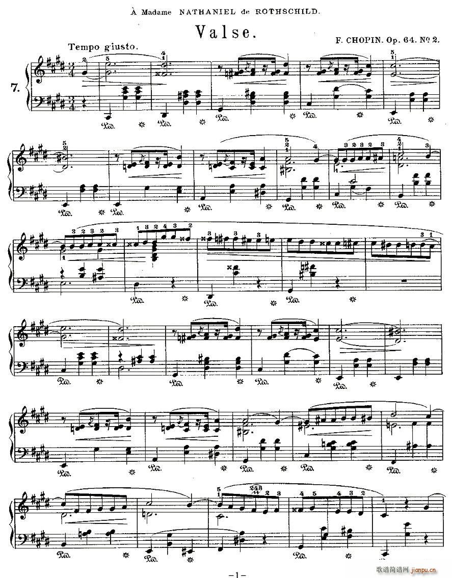 valseOp.64, No.2(ʮּ)1