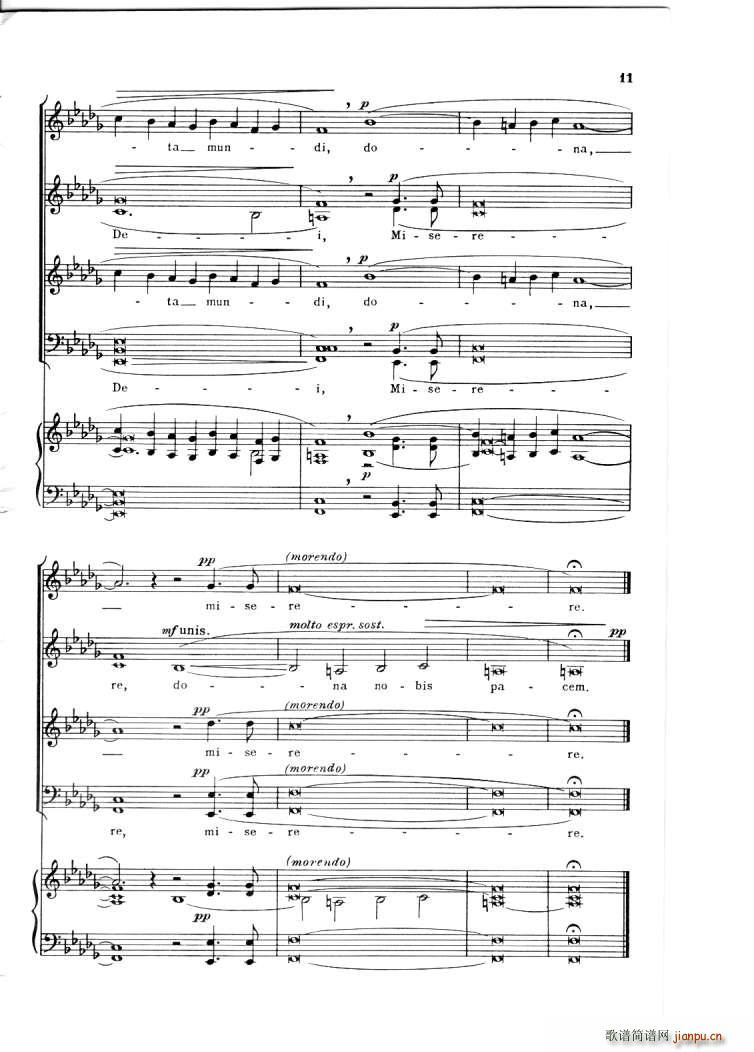 Barber op 11 Agnus Dei(V)10