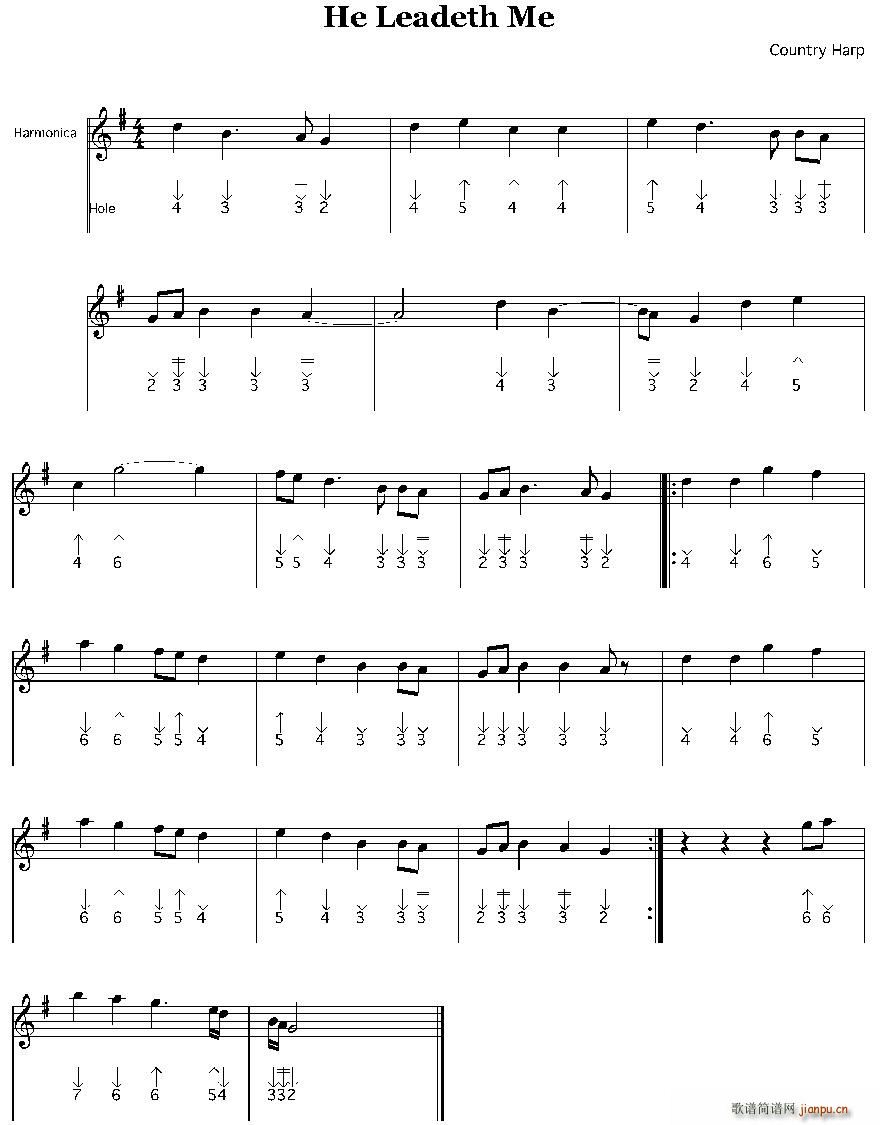 He Leadeth Me ˹(V)1