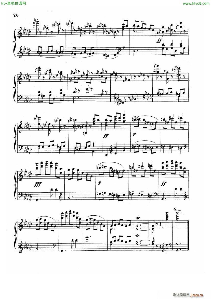 Albeniz op 82 Piano Sonata no 5(V)26
