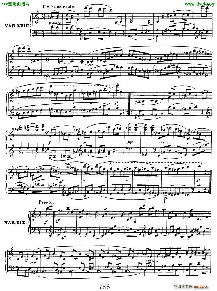 Beethoven op 120 Diabelli Variations(V)16