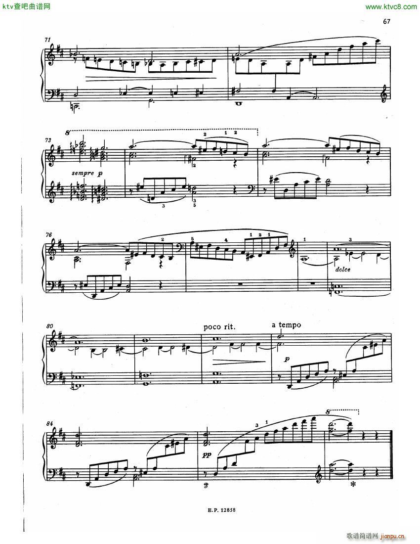 Faure 13 Barcarolle (V)8