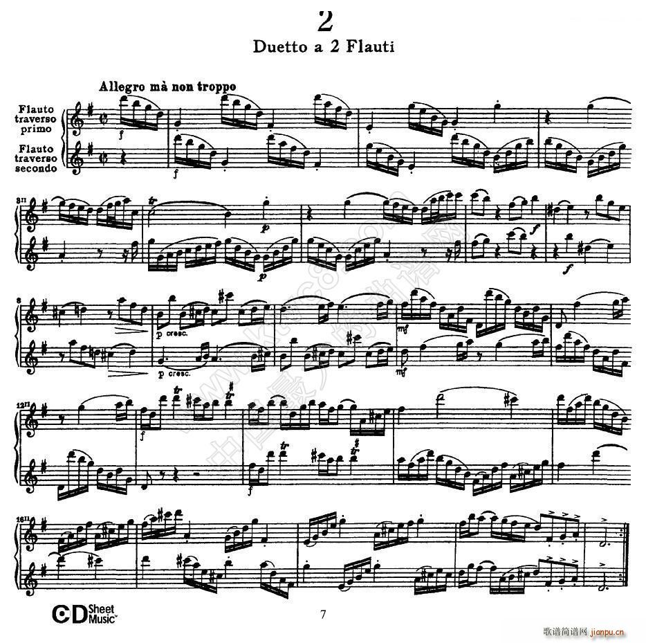 Six Duets 6׶ 2(V)1