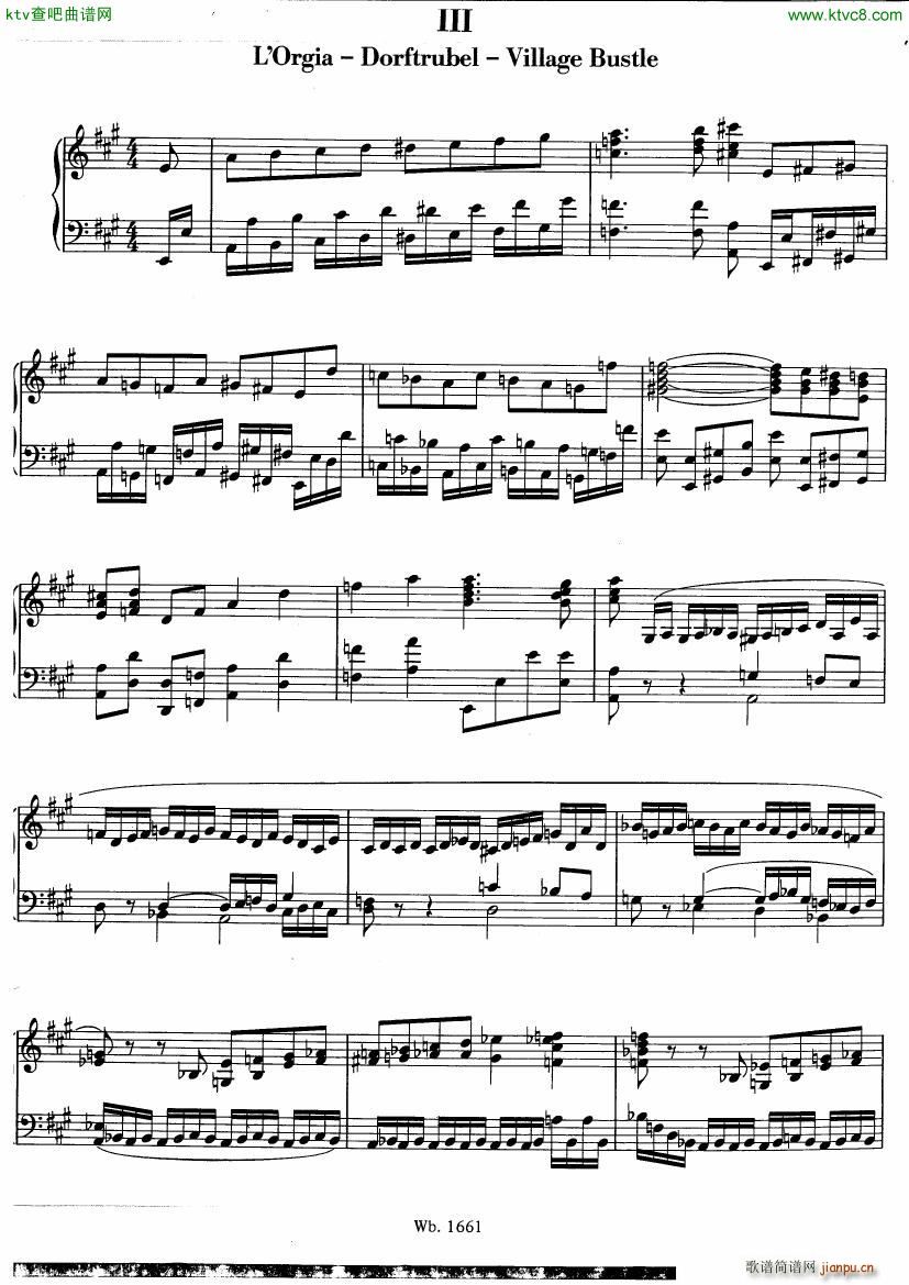 Busoni Suite Campestre for Piano(V)6