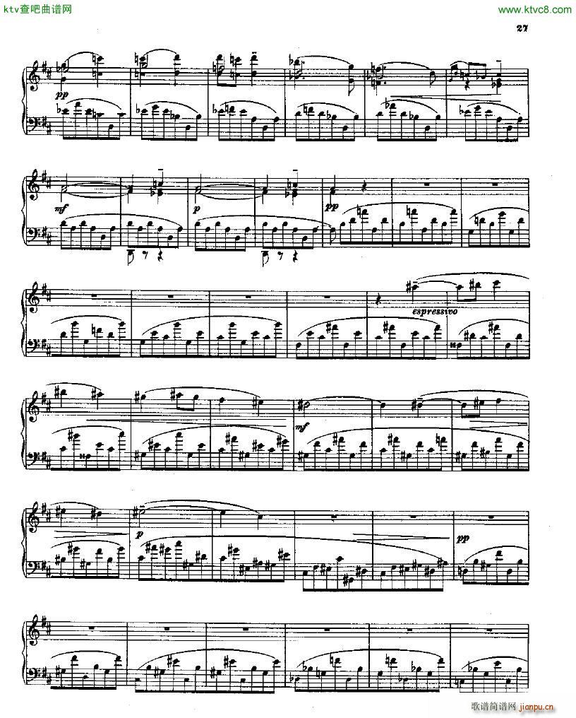 Balakirev Piano Sonata In B Flat Minor(V)26