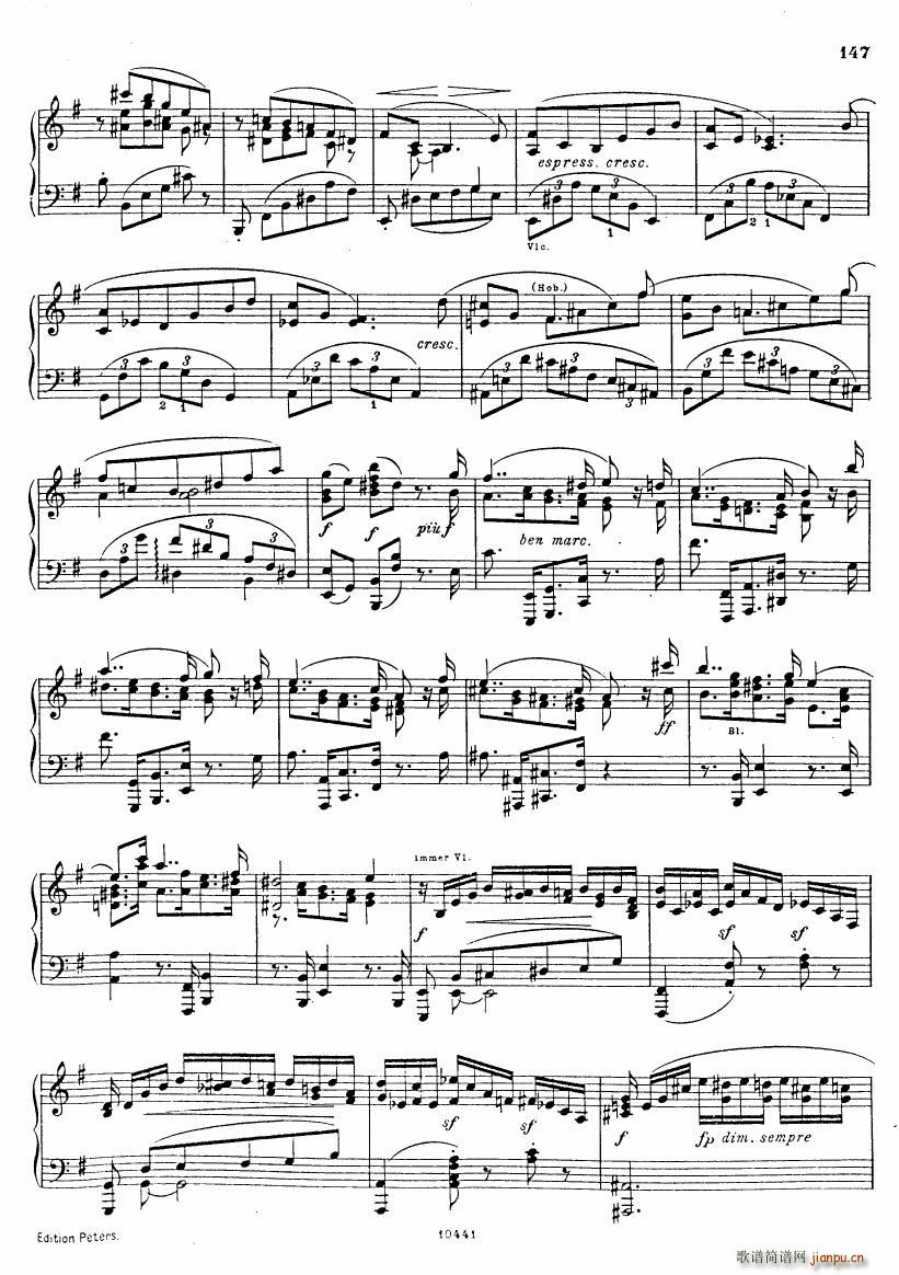 Brahms op 98 Singer Symphonie Nr 4(V)29
