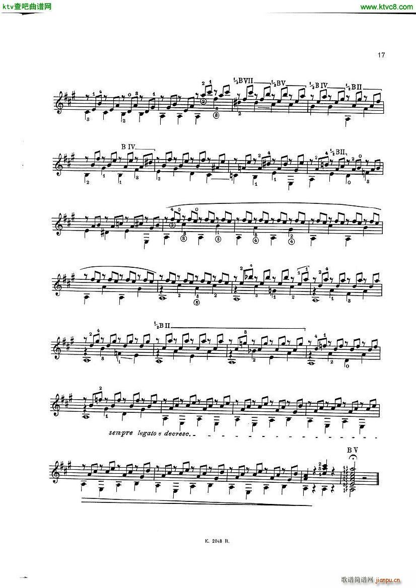Mauro Giuliani 6 Preludi op 83(V)16