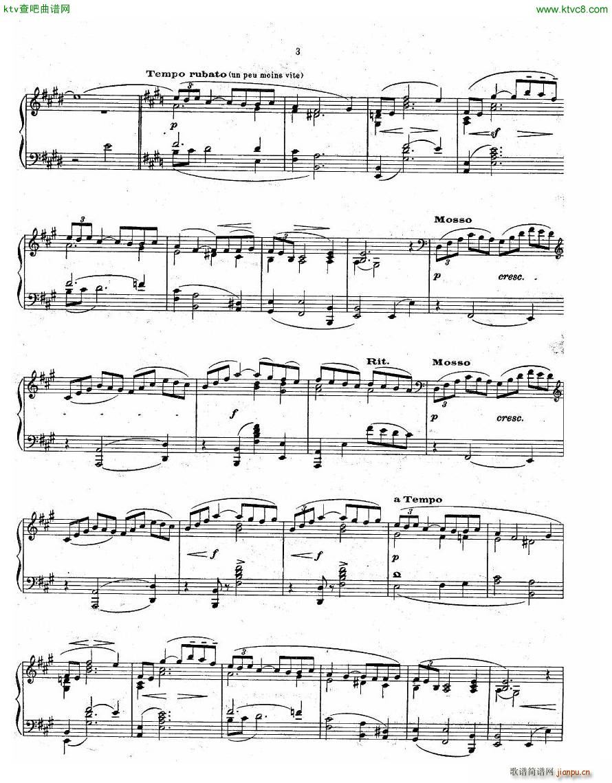Claude Debussy Arabesque No 1(V)3
