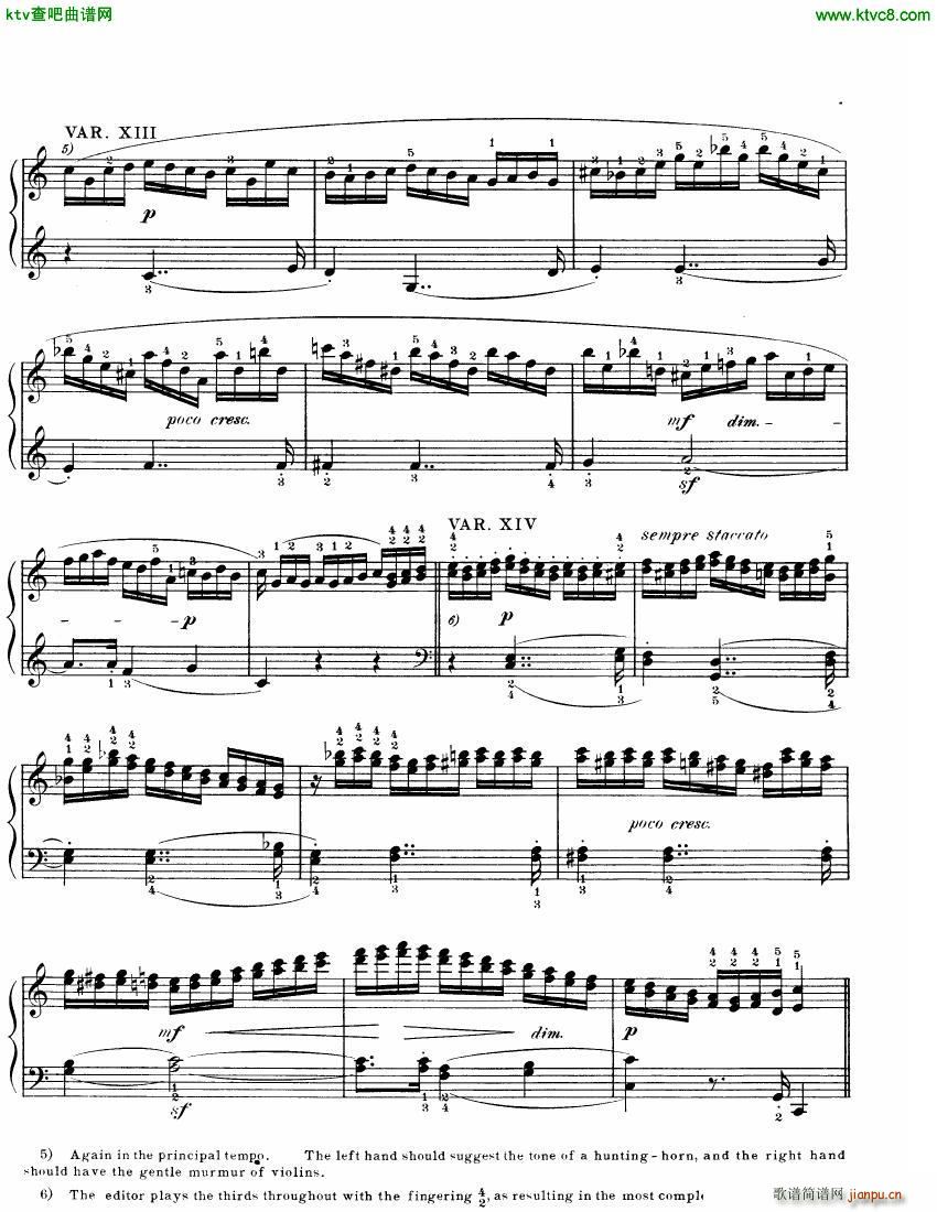 Beethoven WoO 80 32 Variations in C Minor(V)7