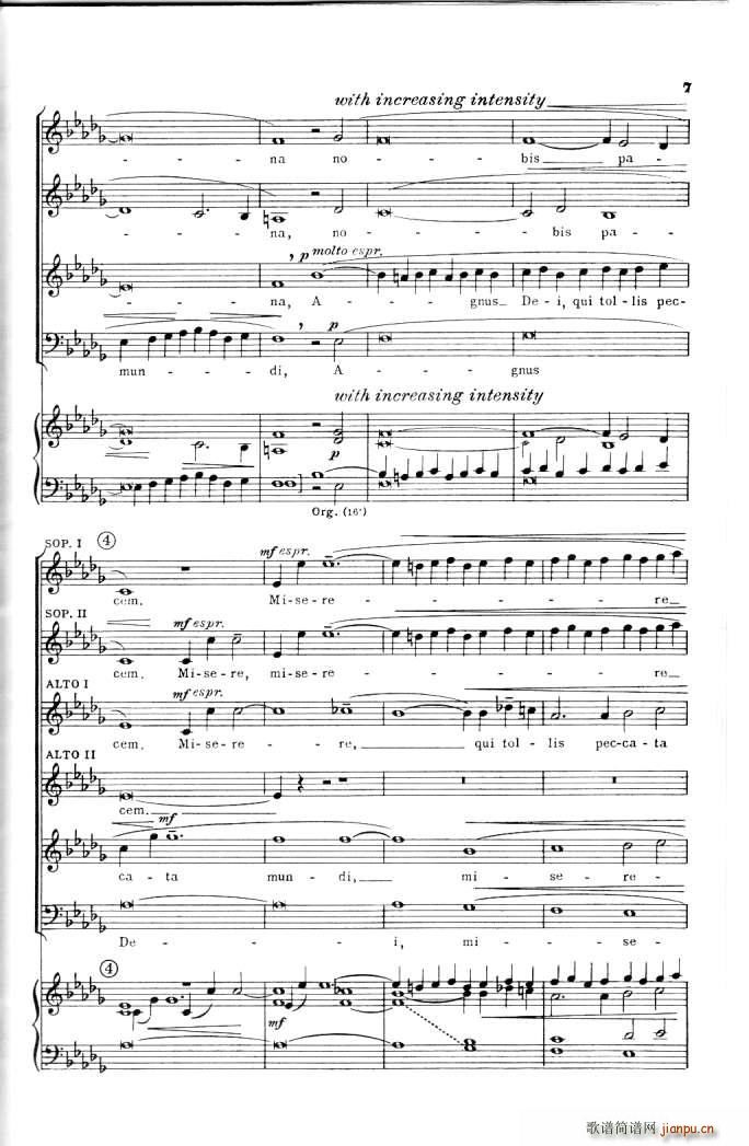 Barber op 11 Agnus Dei(V)6