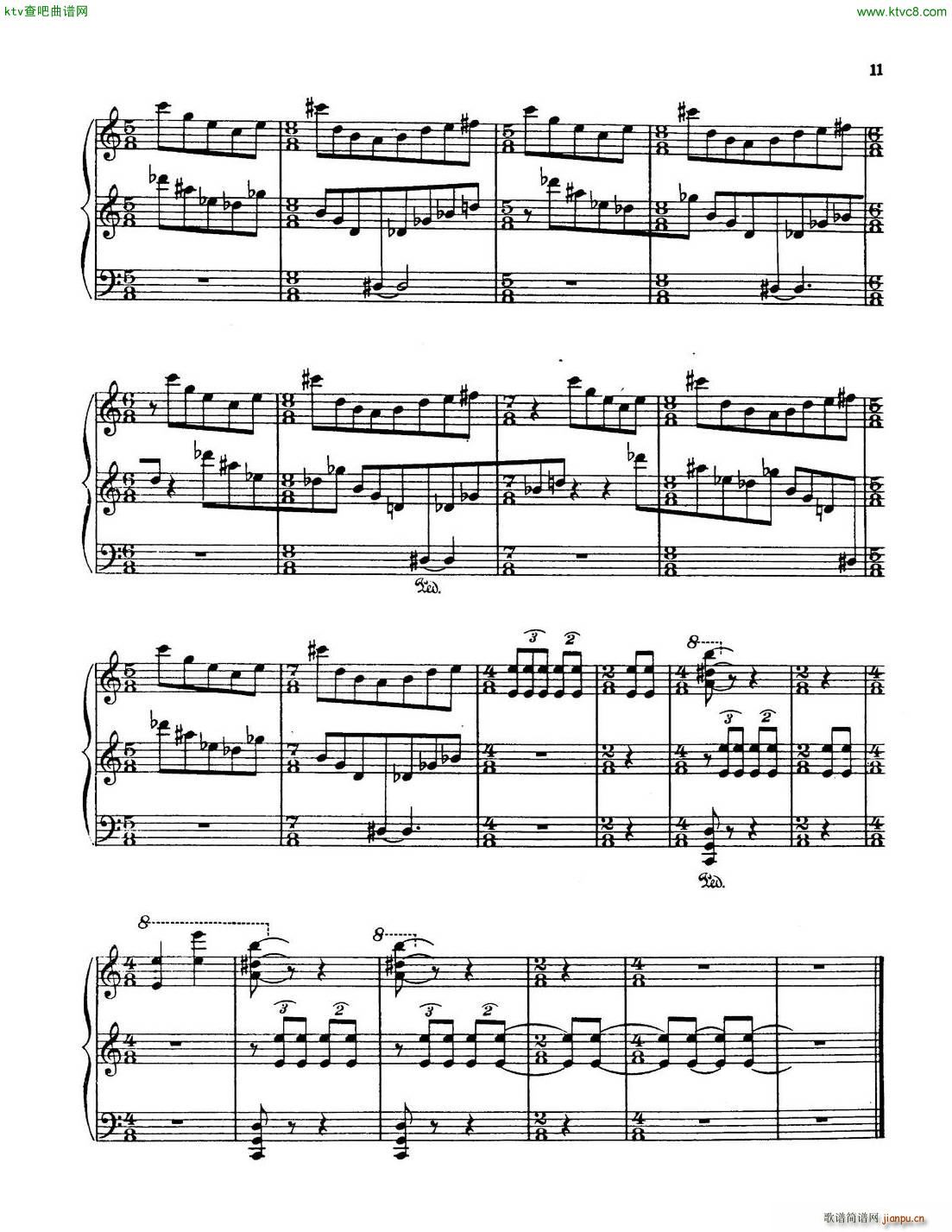 Antheil Piano Sonata No 2 The Airplane(V)9