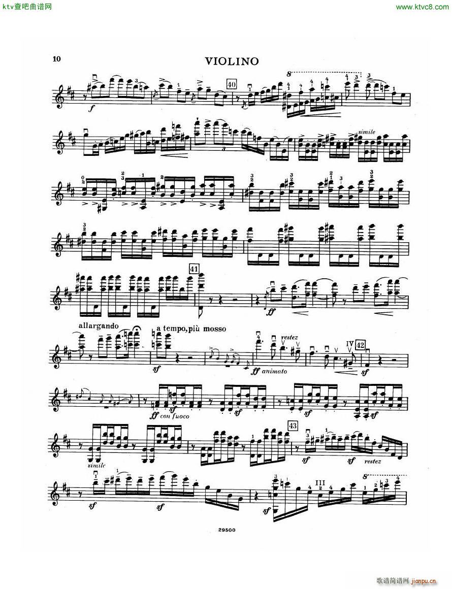 Elgar Violin Concerto Vn(V)10
