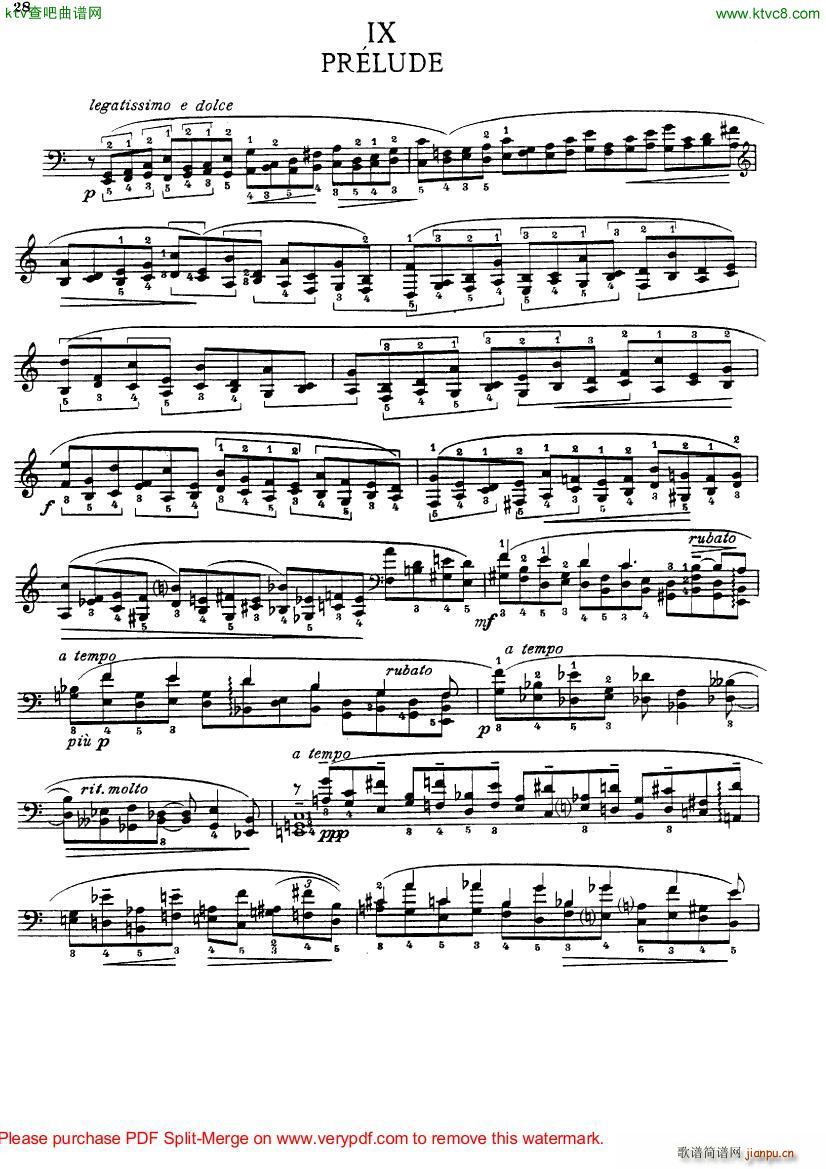 Blanchet Op 41 64 Preludes (V)31