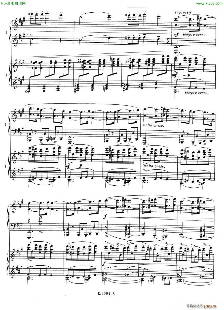 Debussy Ravel 3 Nocturnes 2pno(V)15