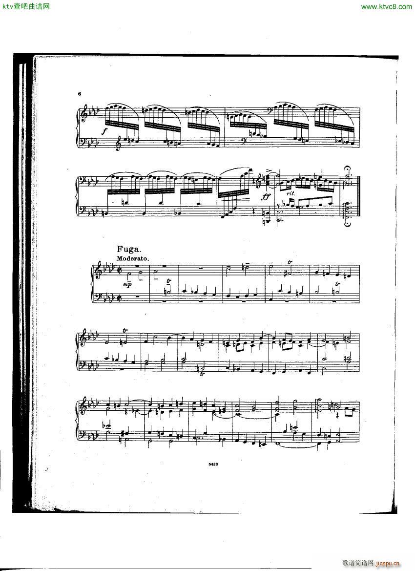 Bach D Albert Prelude and Fugue f min(V)6