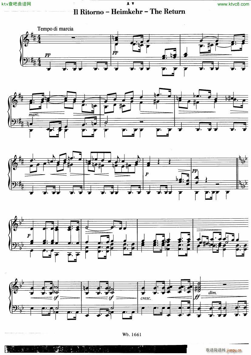 Busoni Suite Campestre for Piano(V)10