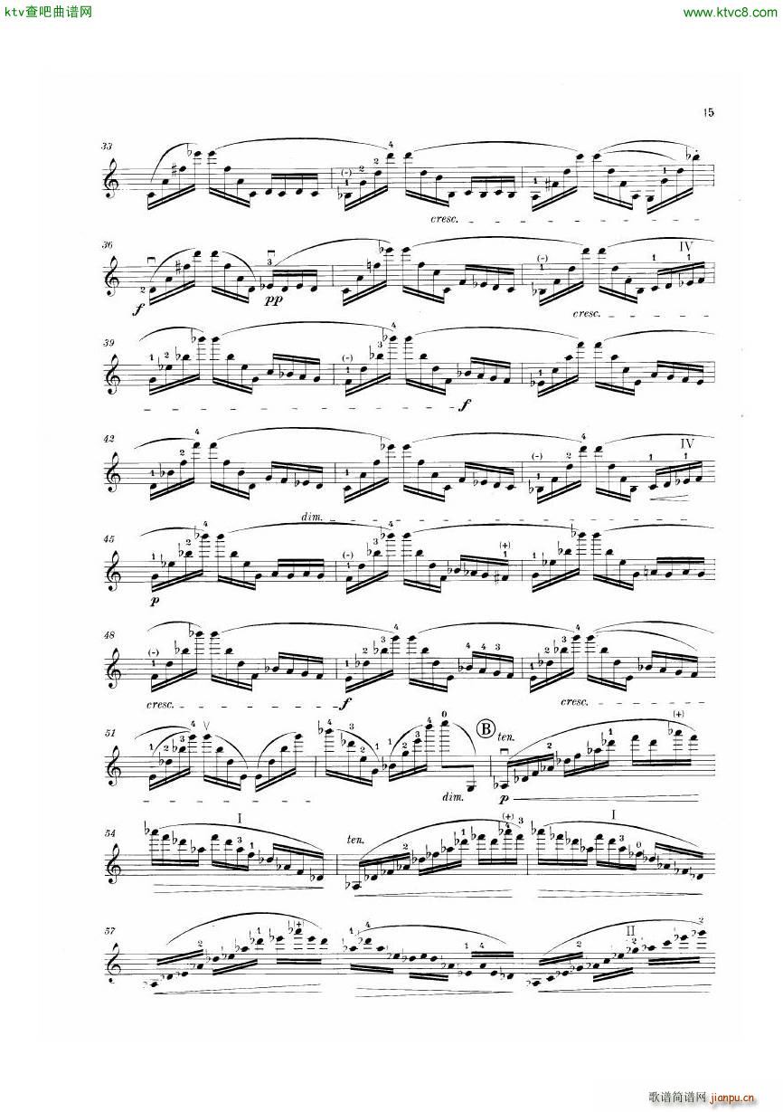H W Ernst 6 Polyphonic Studies(V)14