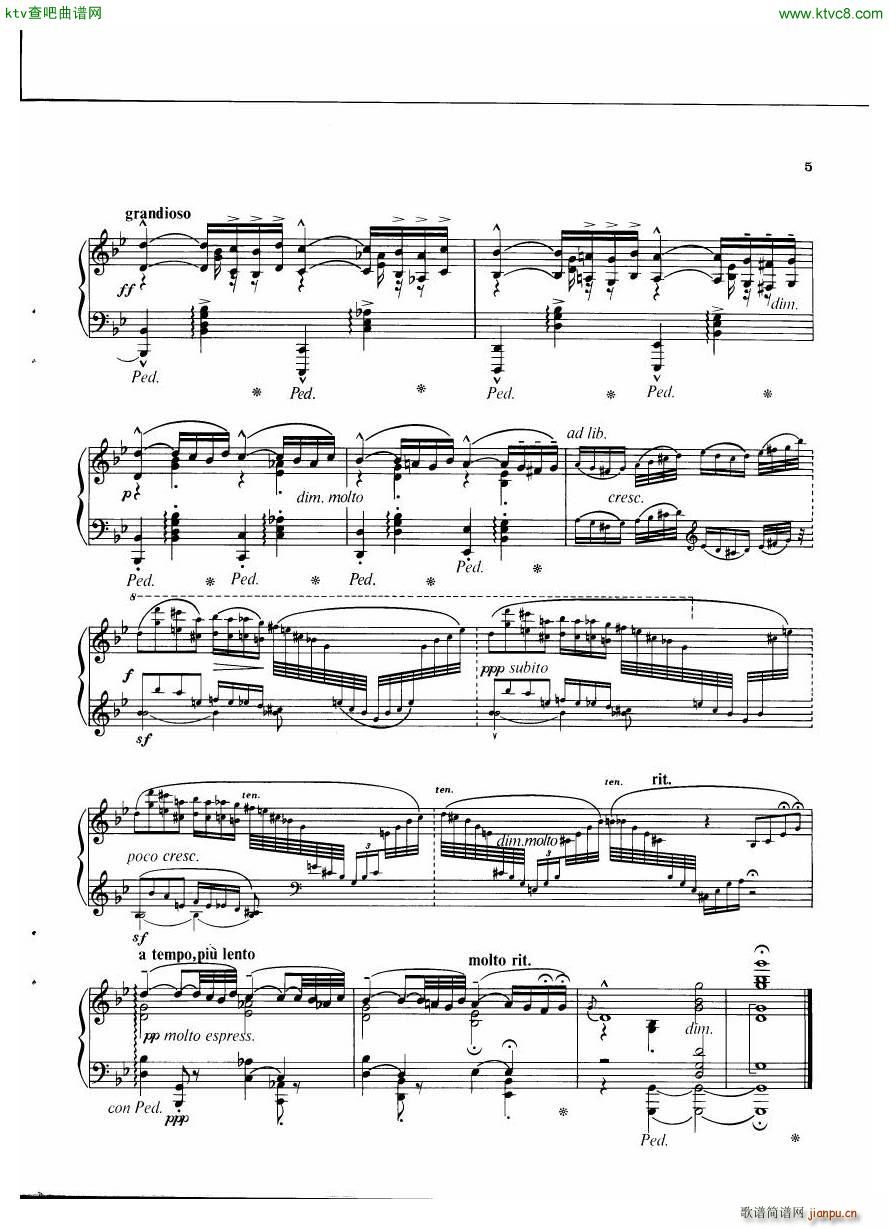Elgar Two Piano Pieces(V)9