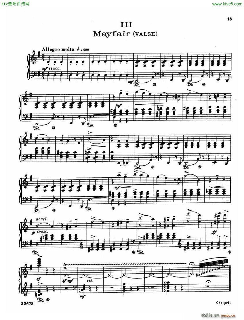 Coates London Again Piano Suite(V)14