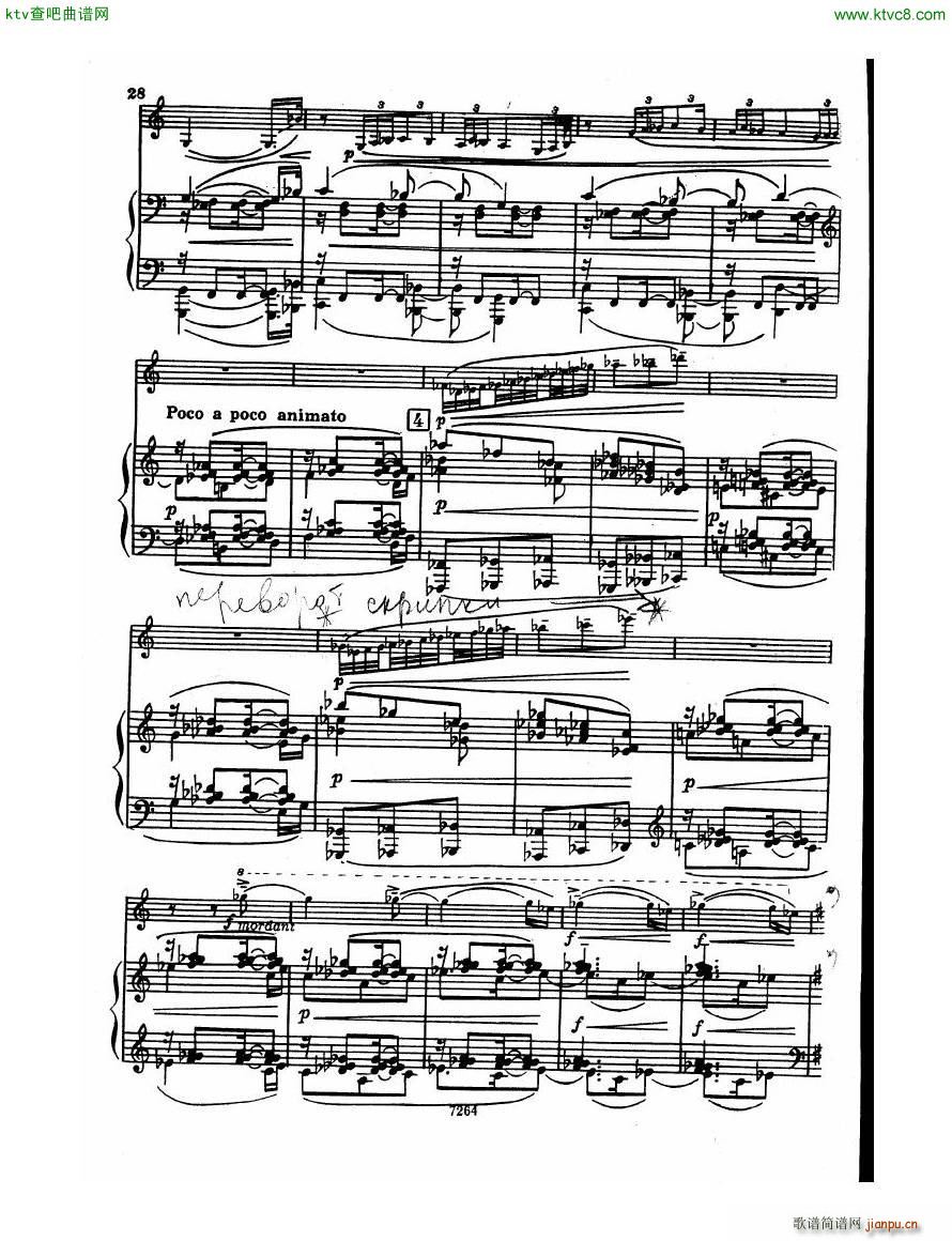 Debussy Violin Sonata Pn(V)27