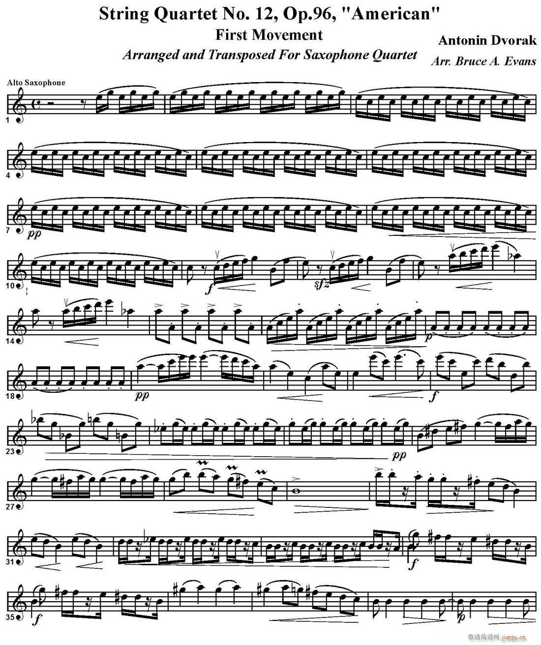 String Quartet No 12 Op 96  _˹(V)1