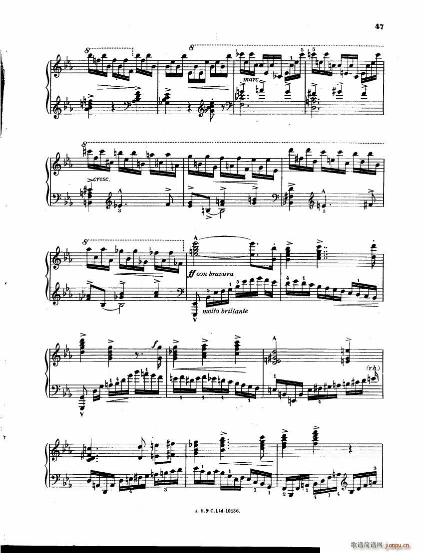 Bowen Twelve Studies Op 46 (V)6