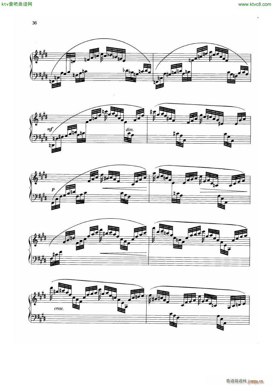 Dohnanyi Etude Op 28 5(V)3