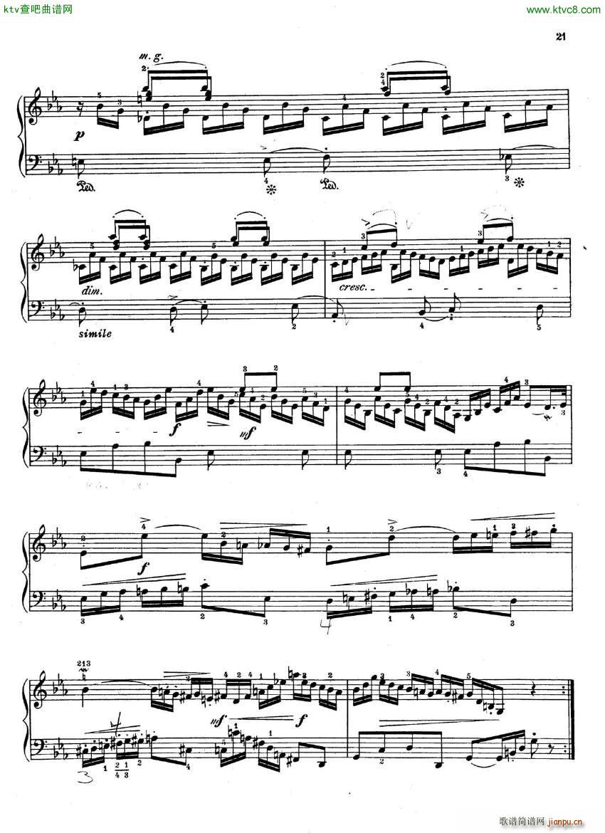 Bach JS BWV 906 Fantasia in C minor pf(V)3
