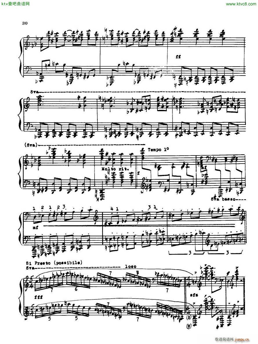 Antheil Piano Sonata No 4(V)29