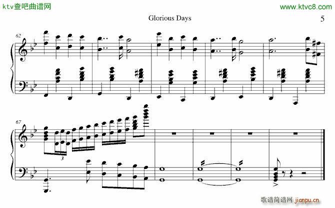 Glorious Days(V)5