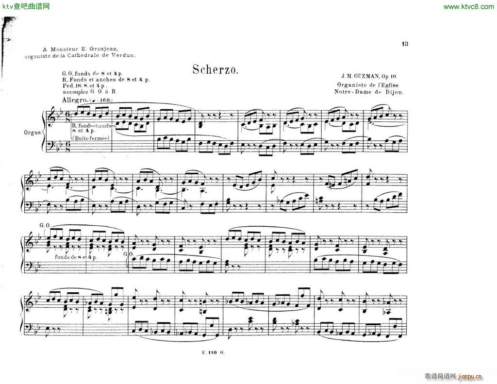 Guzman Scherzo organ(V)1
