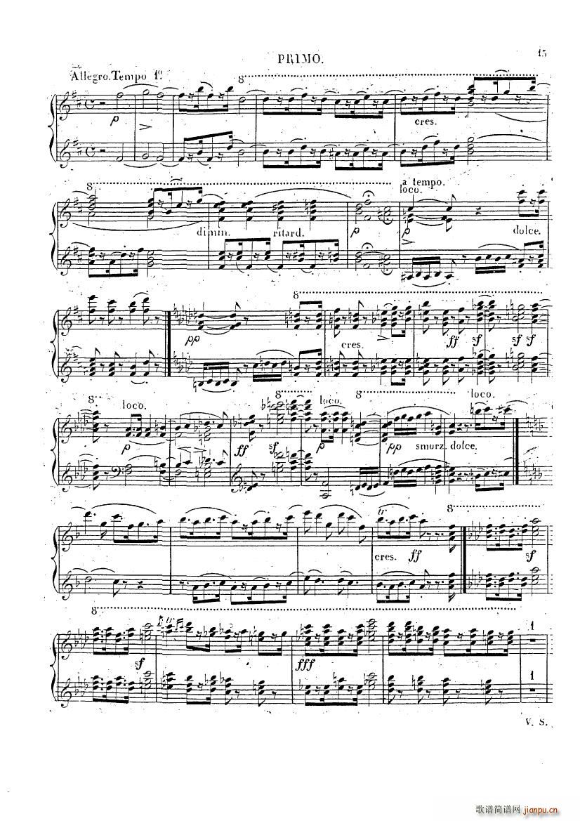 Czerny op 226 Fantasie f Moll 4H(V)14