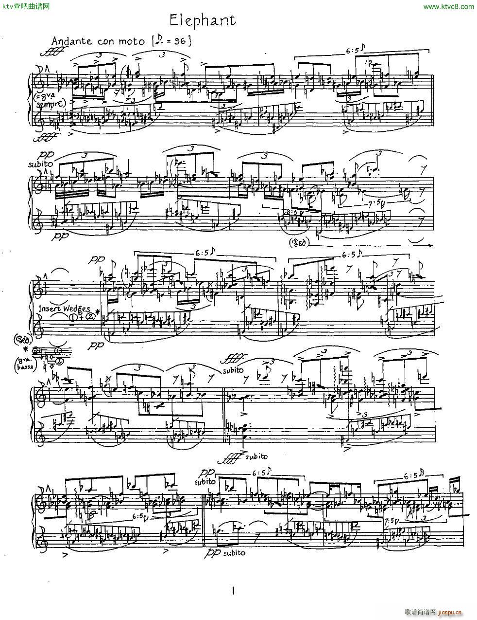 Finnissy Elephant 1994(V)1