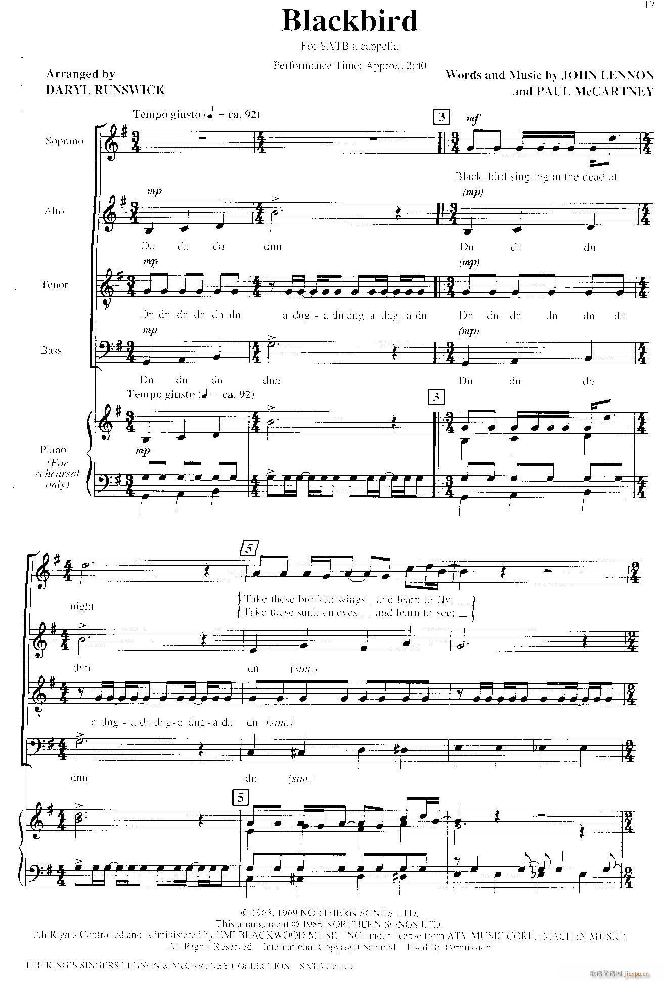 Blackbird  ٰ(V)1