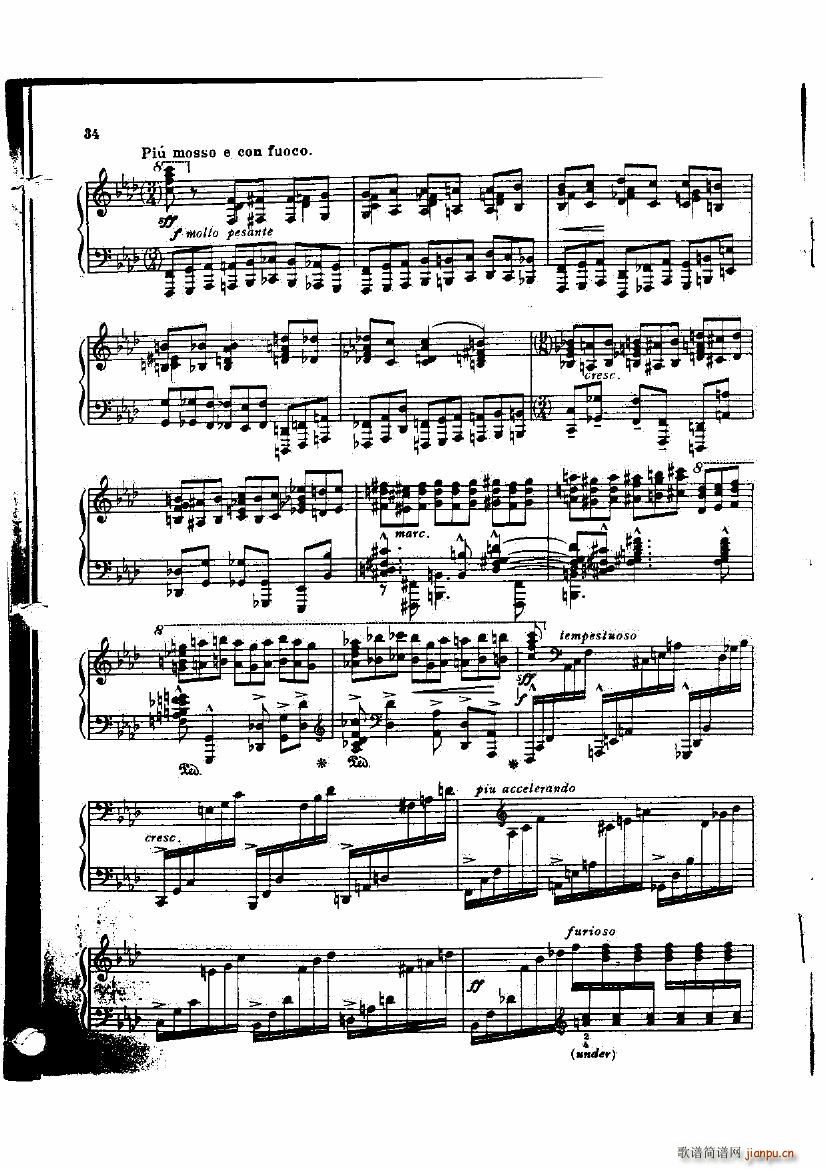 Bowen Op 72 Piano Sonata No 5 in F(V)33