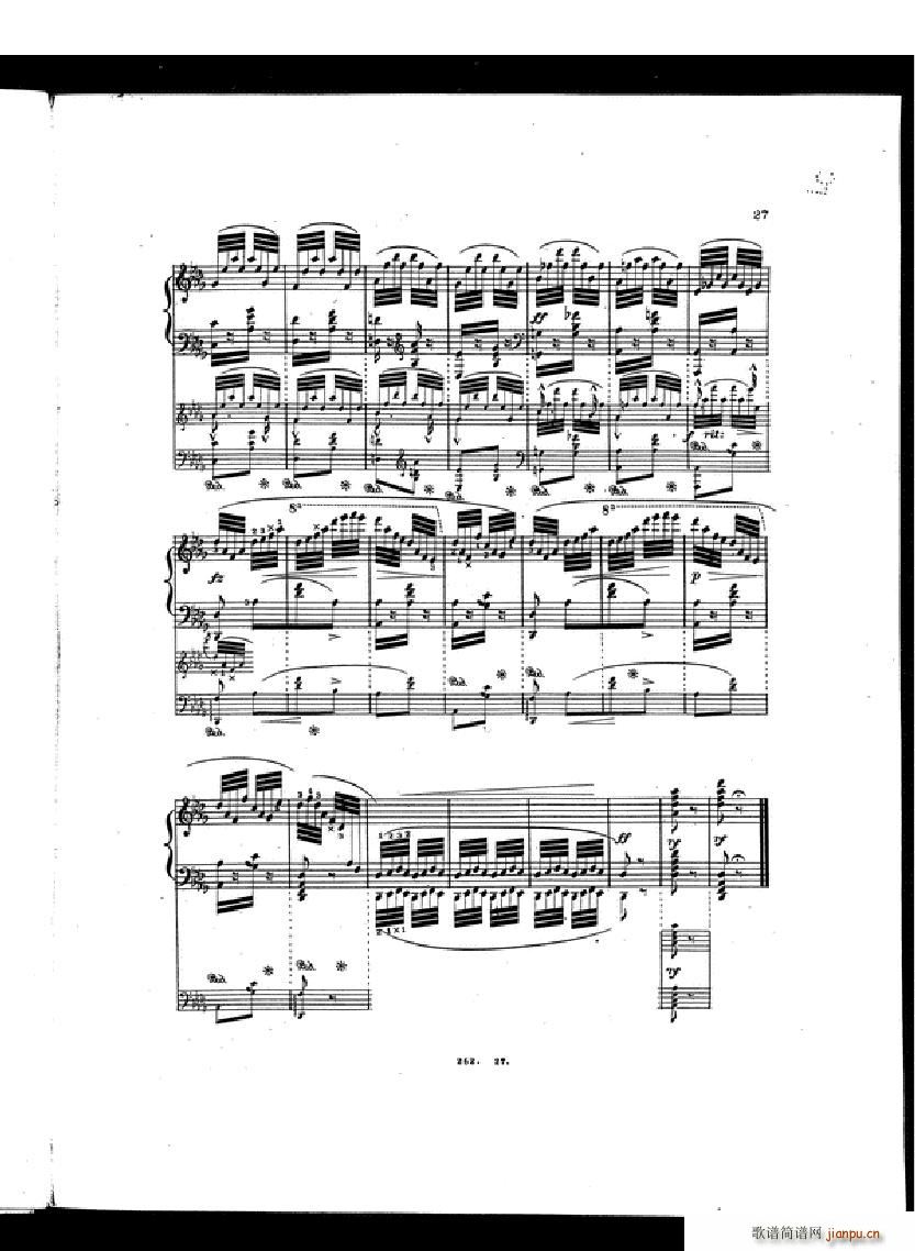 Czerny Etudes de la velocite book II(V)25