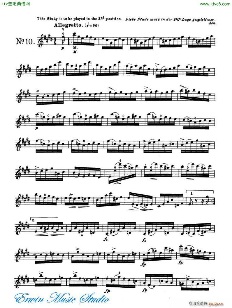 _ 24׾Pierre Rode 24 Studi Per violino 09 16(ʮּ)3
