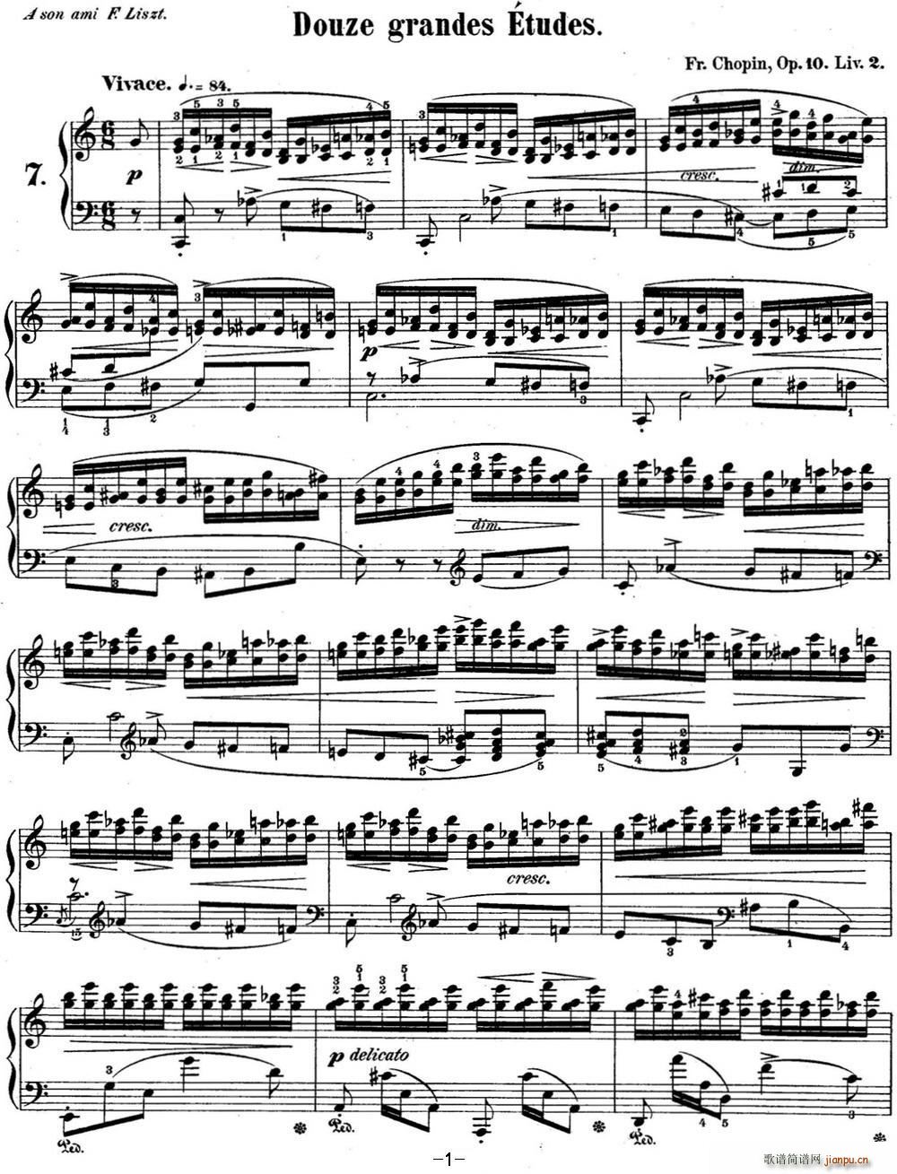Ф(x)7 Op 10 No 7 C{(dio) C major(V)1