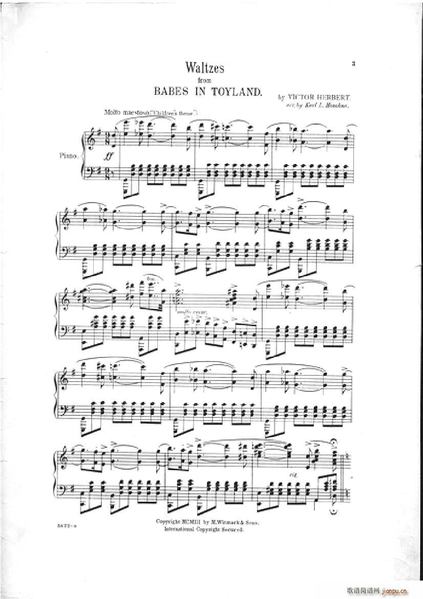 Victor Herbert Babes in Toyland 1 Waltzes(V)1