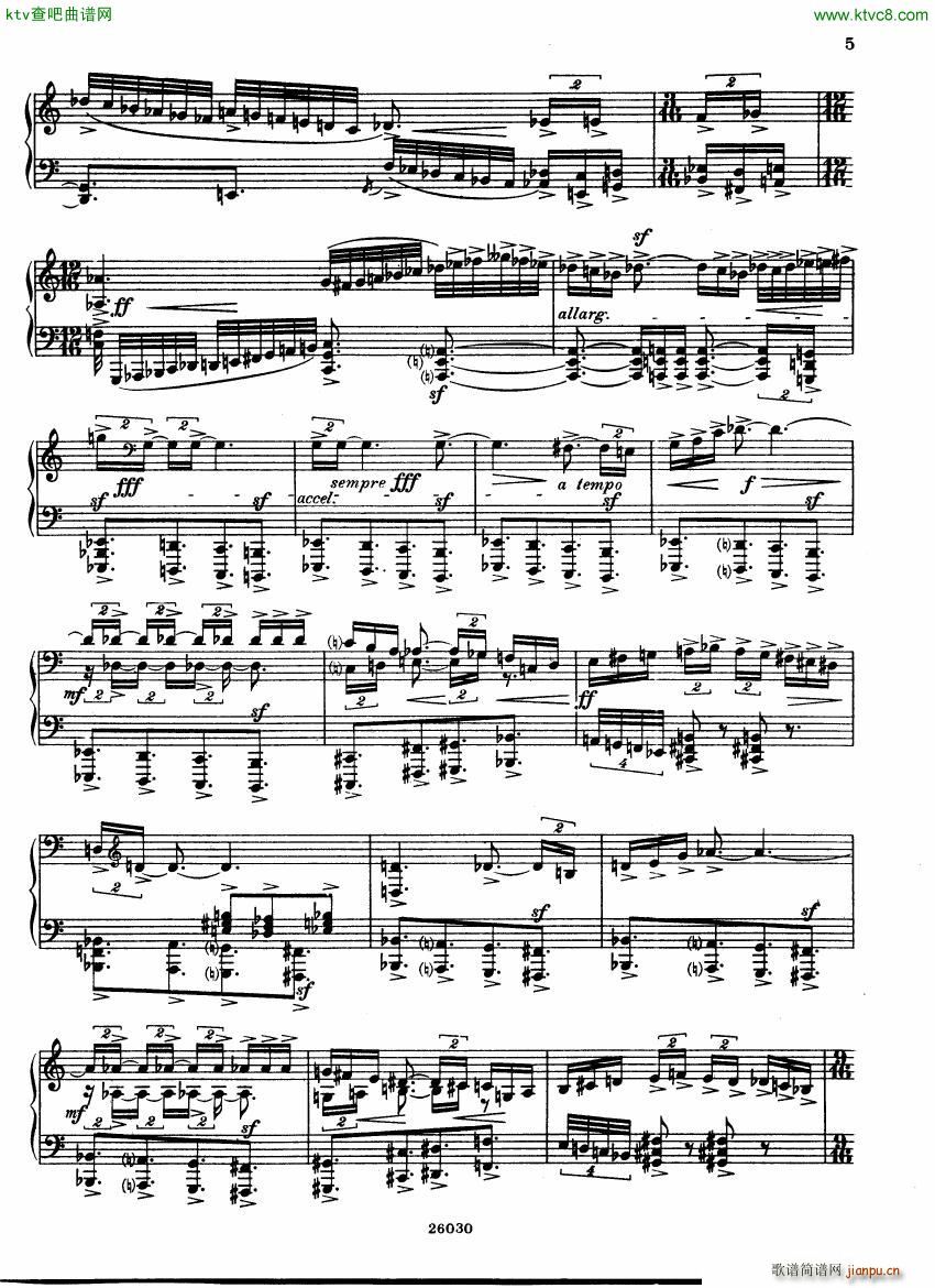 Bentzon op 10 Toccata(V)3