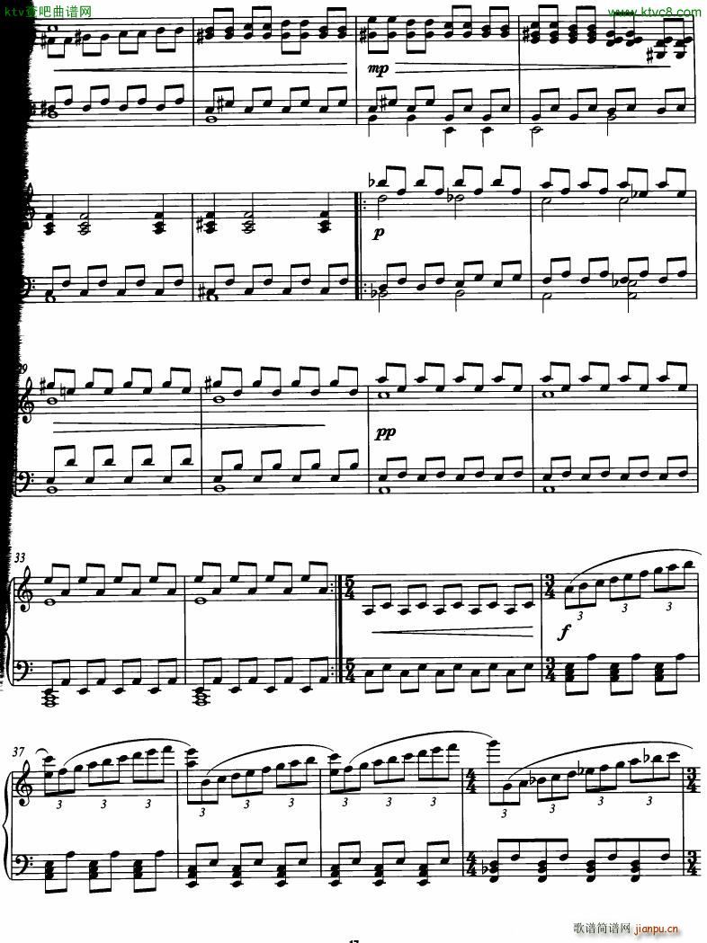 Philip Glass The Hours complete book(V)14