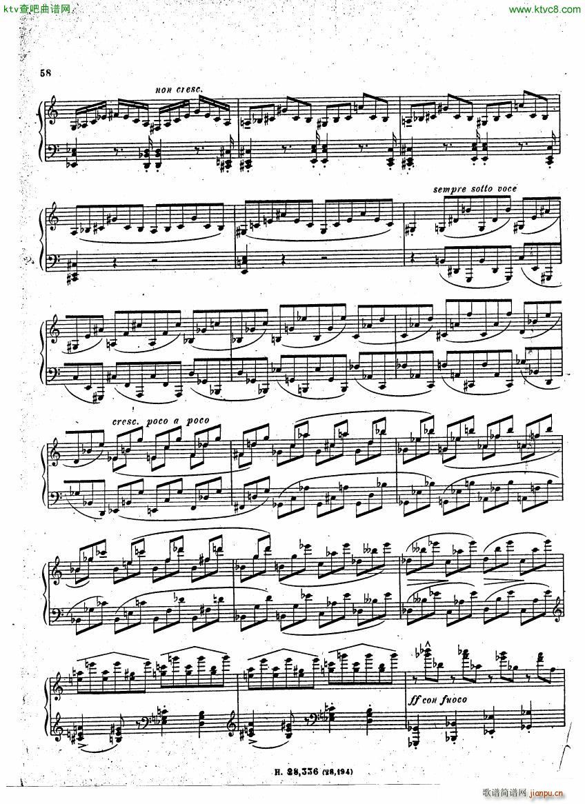 BUSONI Prelude and Study in Arpeggios(V)12