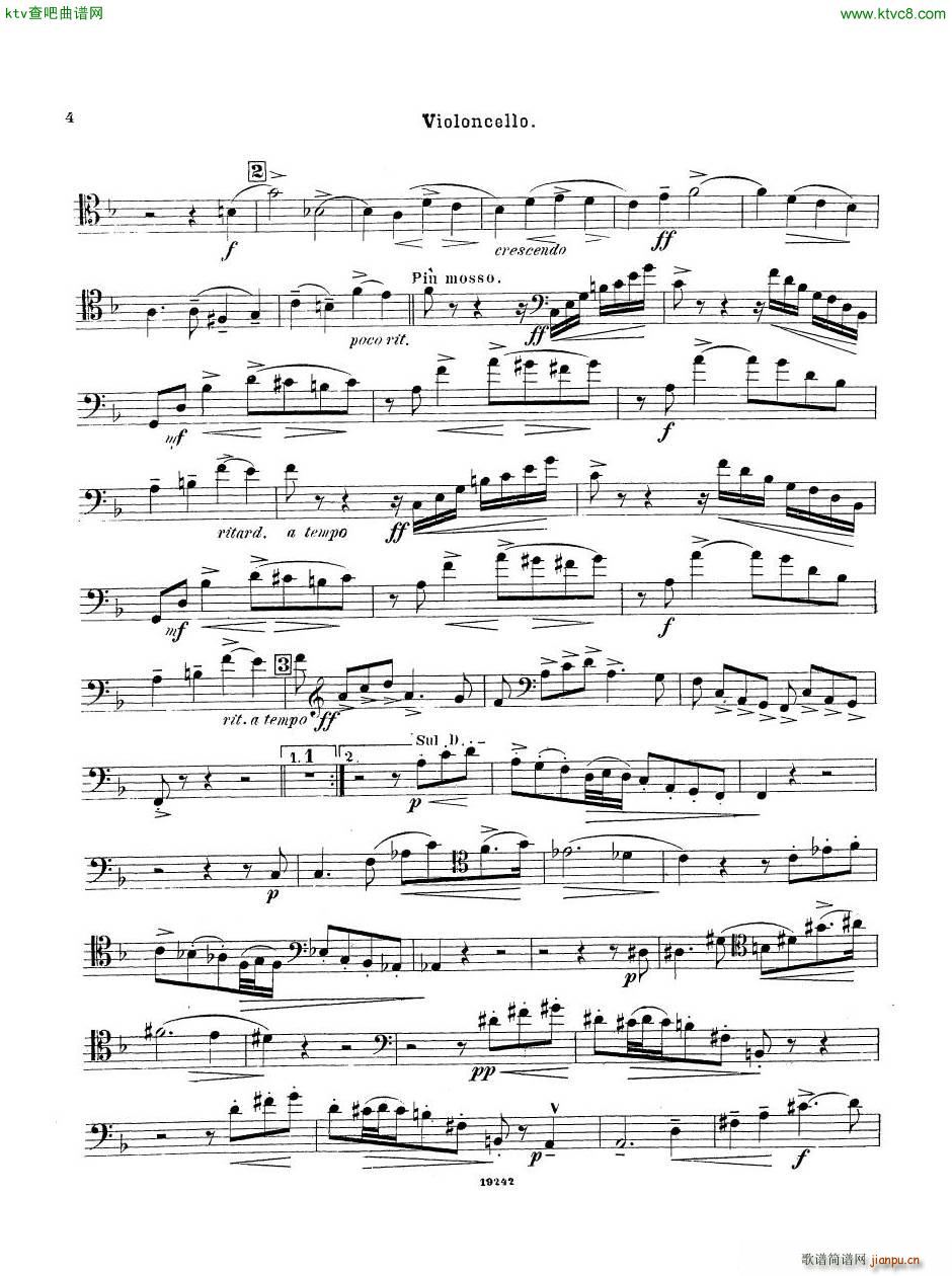 Arensky op 32 Piano Trio No 1 in D minor 1894 (V)36