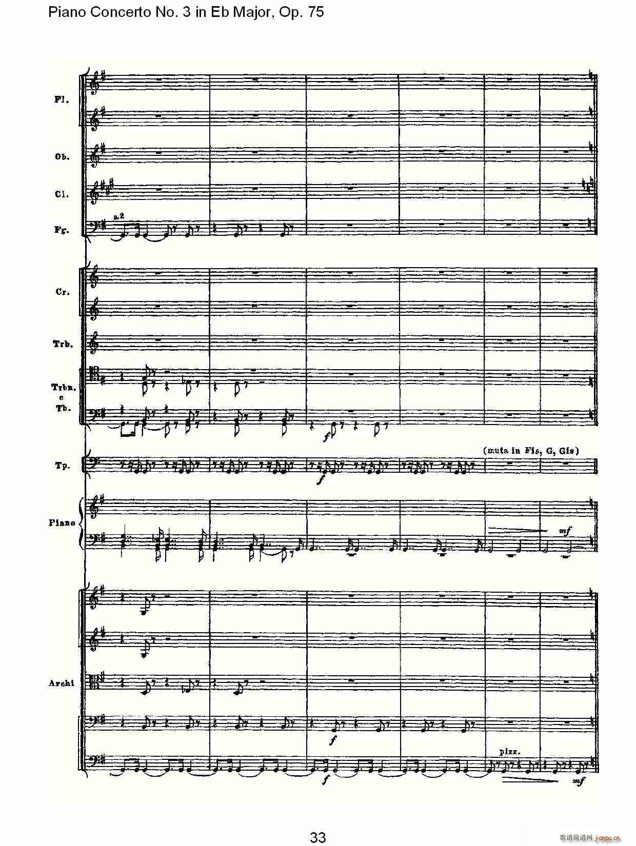 Piano Concerto No.3 in Eb Major, Op.75(V)3
