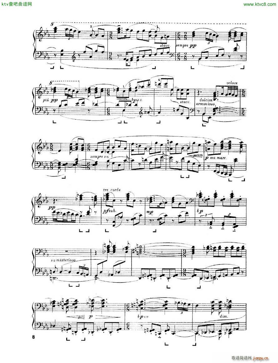 Enescu op 24 No 3 Piano sonata No 3(V)8