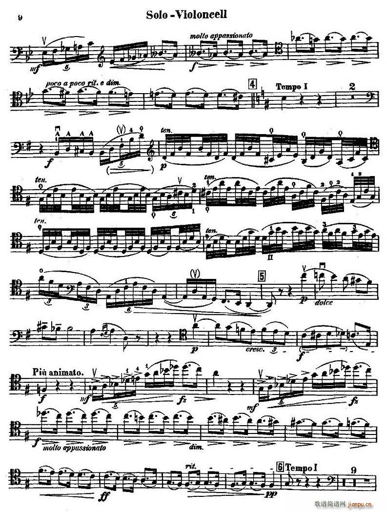 CELLO CONCERTO in B minor(V)9