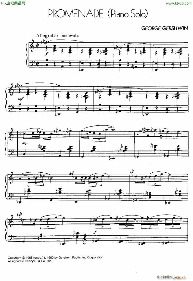 Gershwin Promenade(V)1