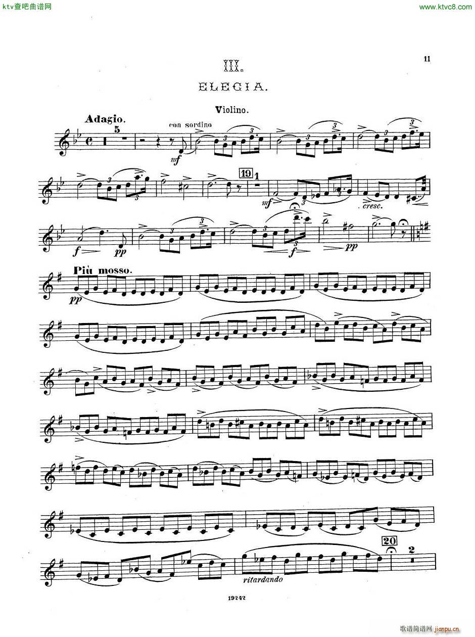 Arensky op 32 Piano Trio No 1 in D minor 1894 (V)29